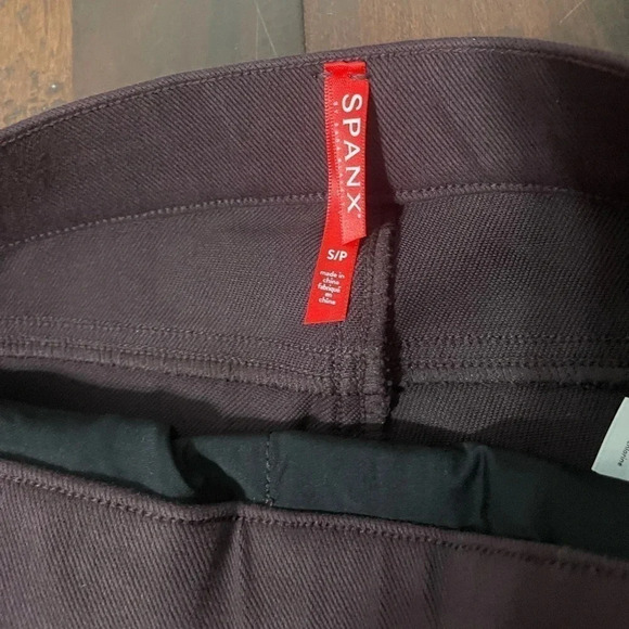 Spanx Jean-ish Leggings Size Small Deep Purple Color - Picture 3 of 5